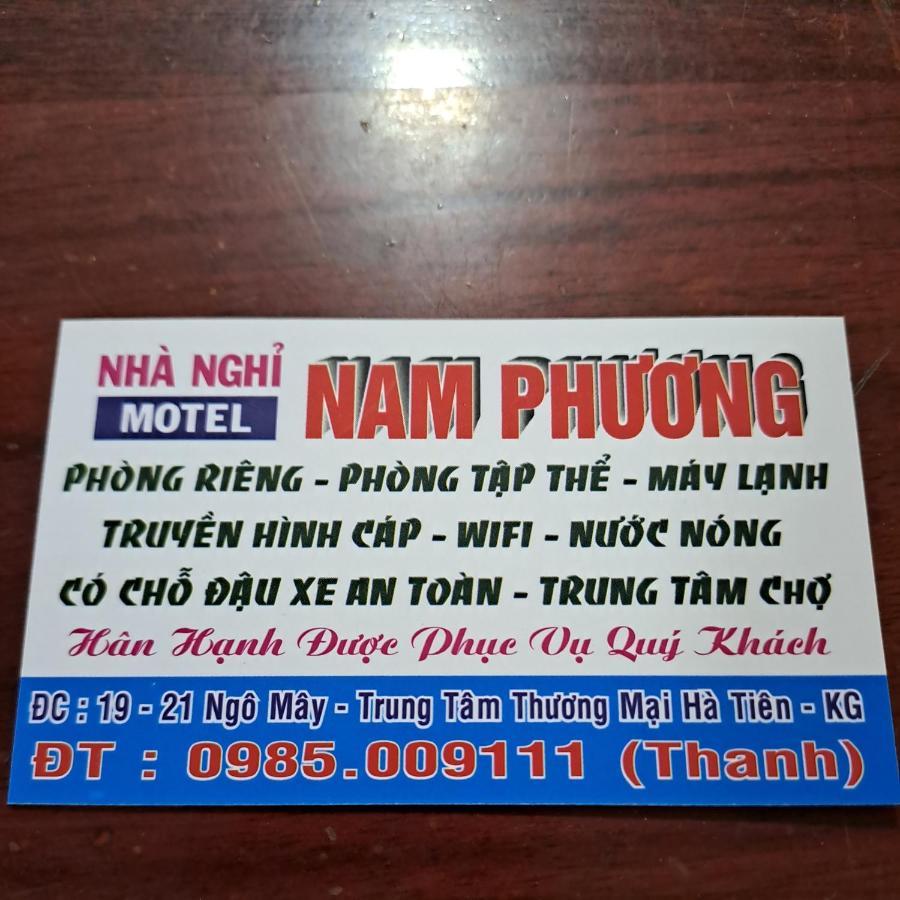 Nha Nghi Nam Phuong Acomodação com café da manhã Hà Tiên Exterior foto